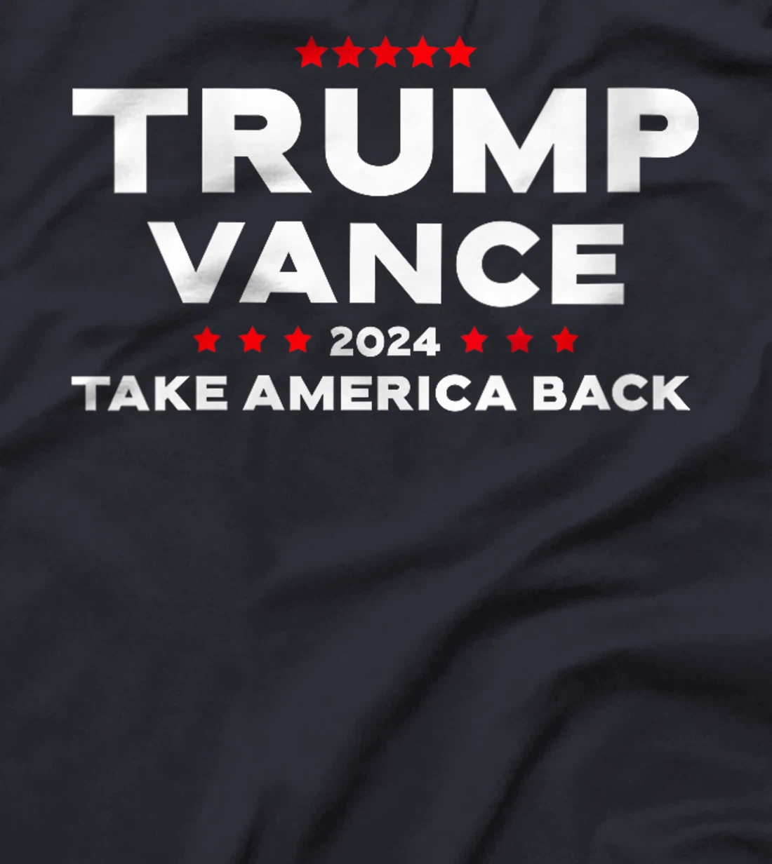 Womens Trump Vance 2024 T-Shirt