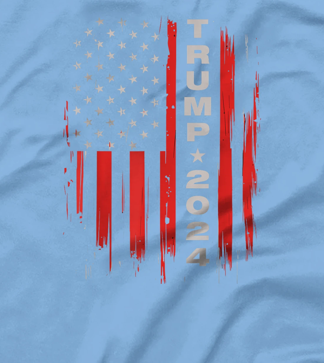 Donald Trump 2024 Take America Back American Flag Patriotic T-Shirt