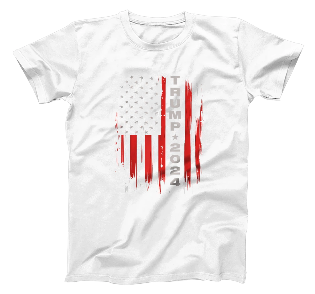 Donald Trump 2024 Take America Back American Flag Patriotic T-Shirt