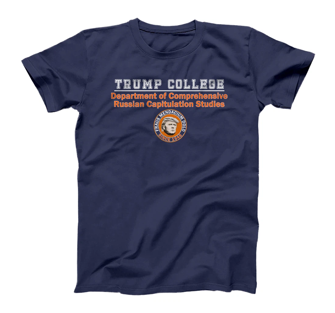 Womens Anti Trump - Trump College - Russian Capitulation Studies T-Shirt