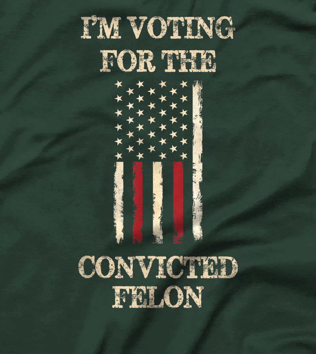 Trump 2024 Convicted Felon, I'm Voting Convicted Felon 2024 T-Shirt