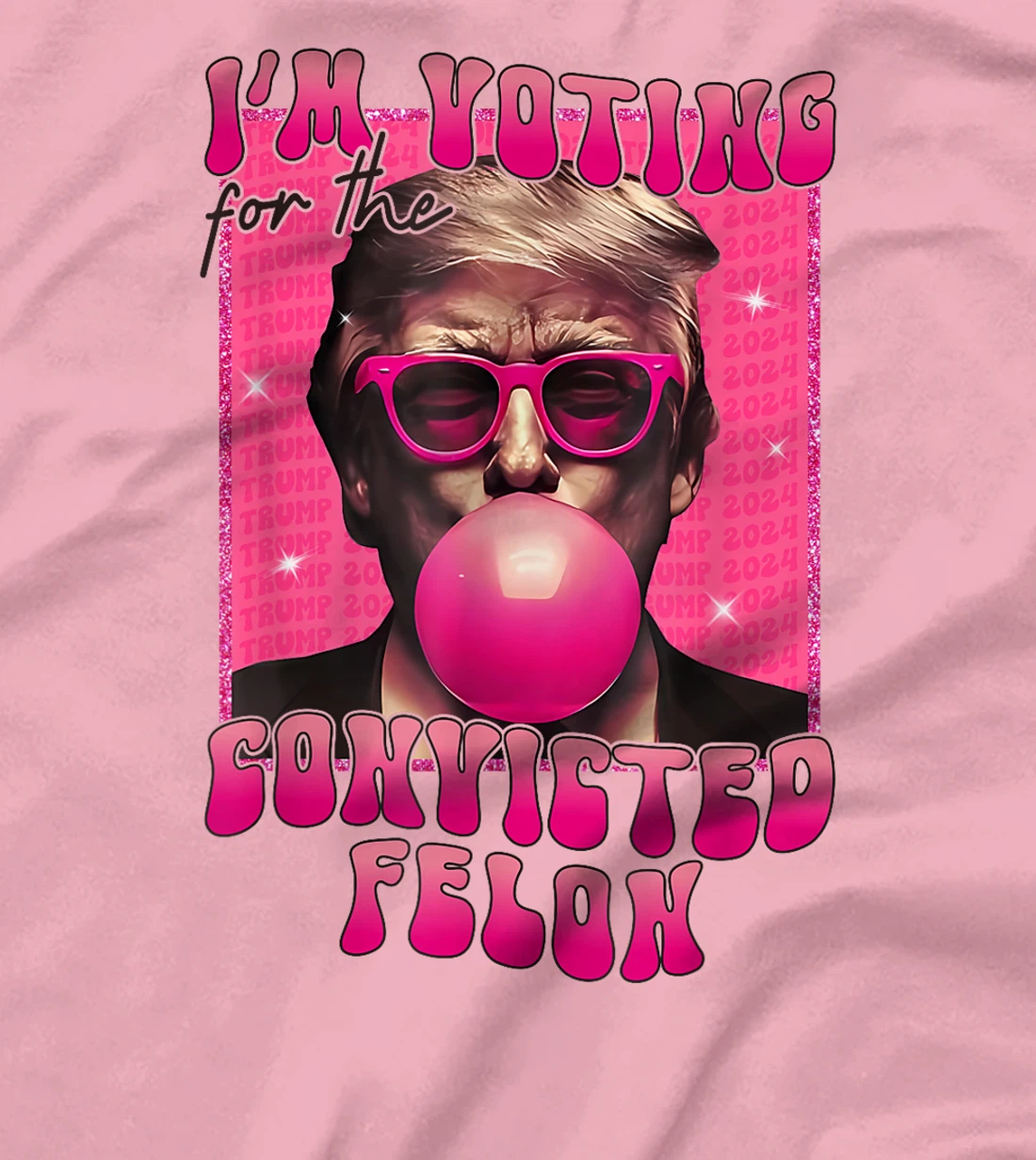 Trump 2024 Convicted Felon, I'm Voting Convicted Felon 2024 T-Shirt