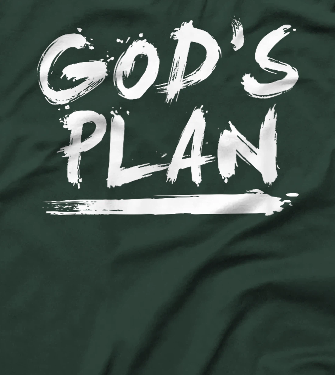 God's Plan - Hip Hop Rap Rapper Fan Gift T-Shirt