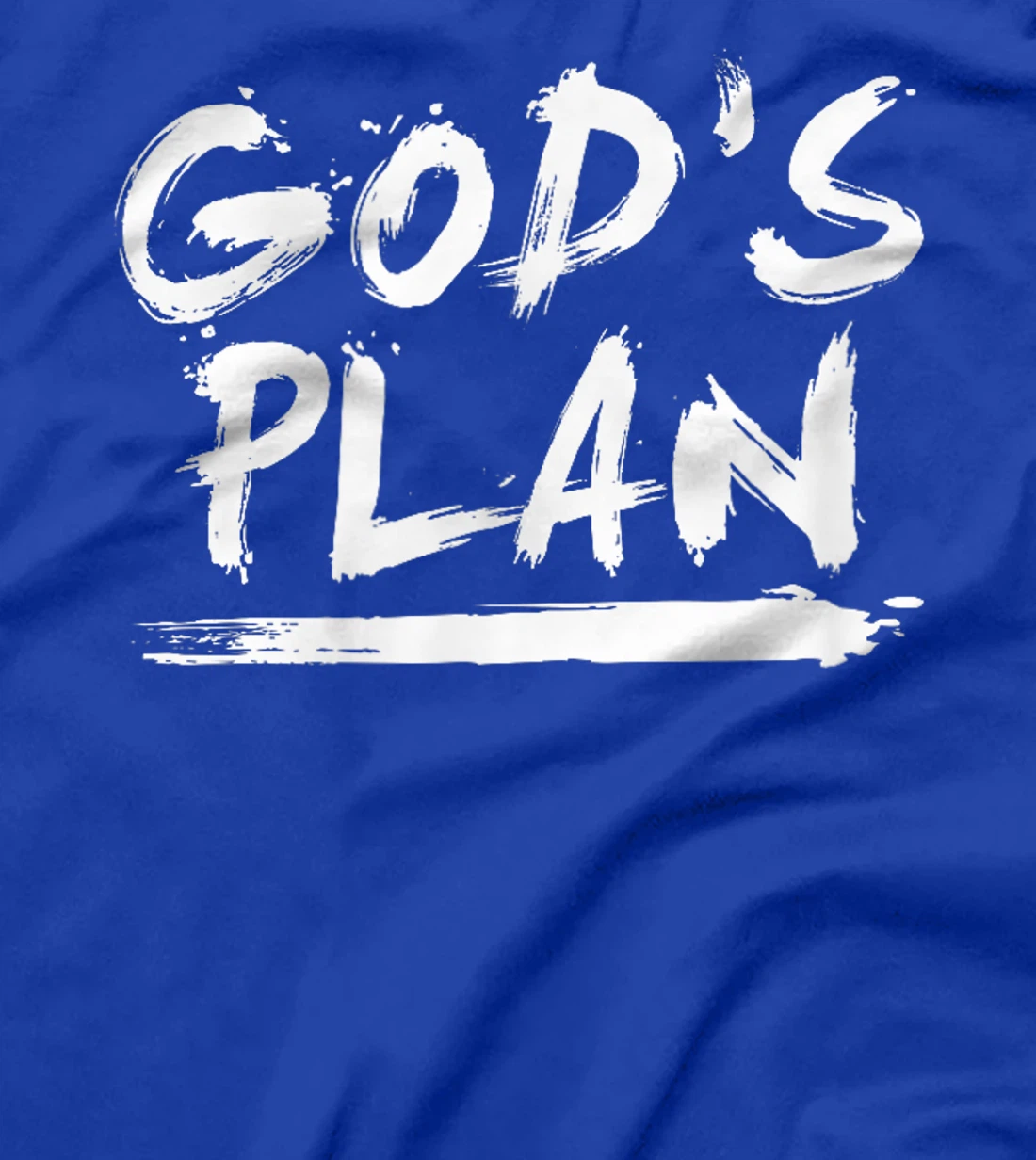 God's Plan - Hip Hop Rap Rapper Fan Gift T-Shirt