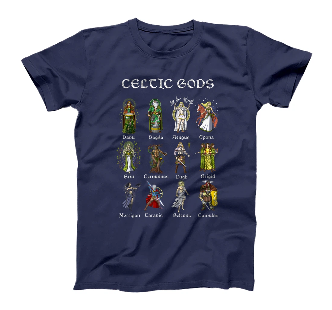 Celtic Mythology Gods Norse Viking Warriors Pagan Nordic T-Shirt