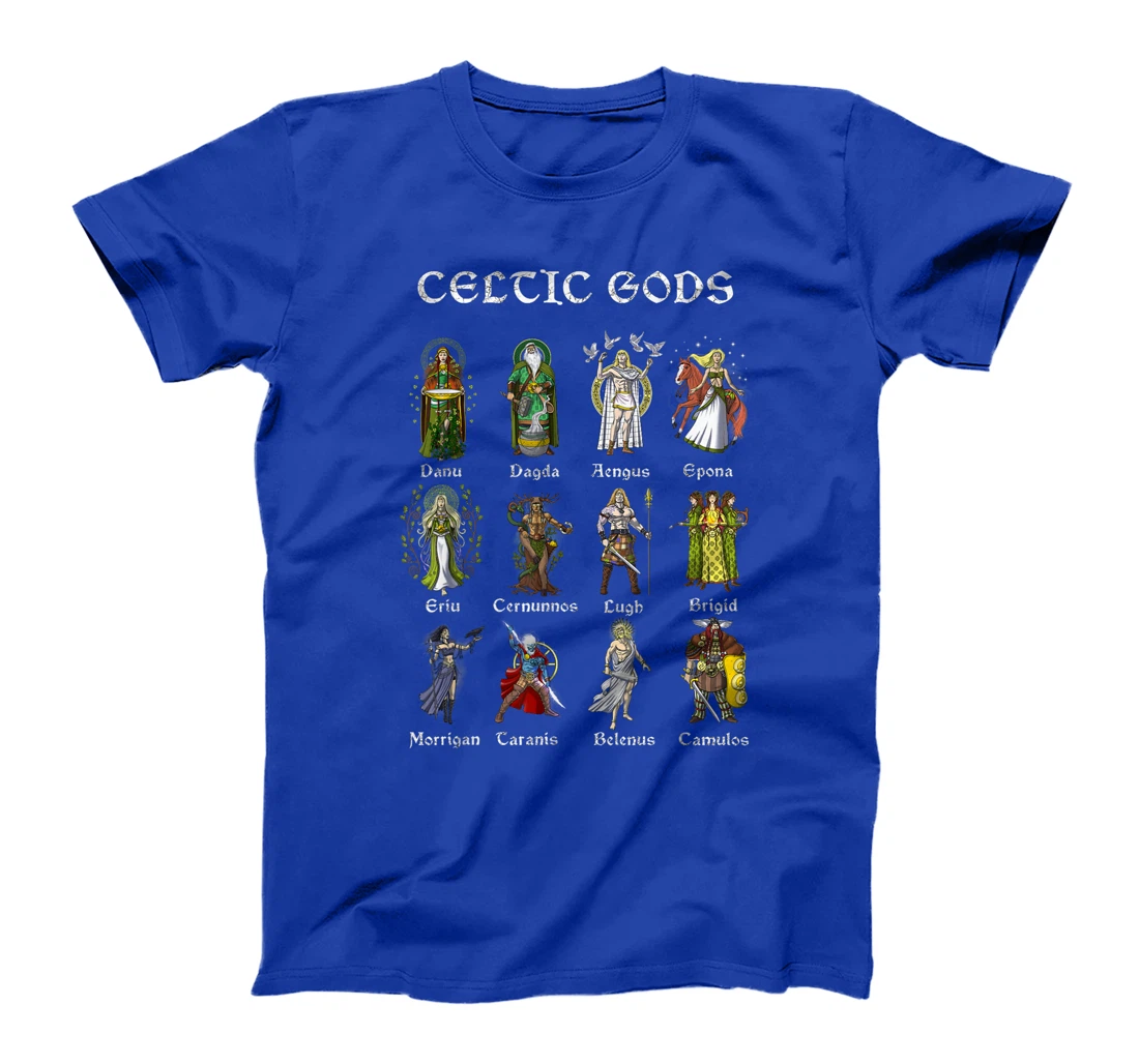 Celtic Mythology Gods Norse Viking Warriors Pagan Nordic T-Shirt