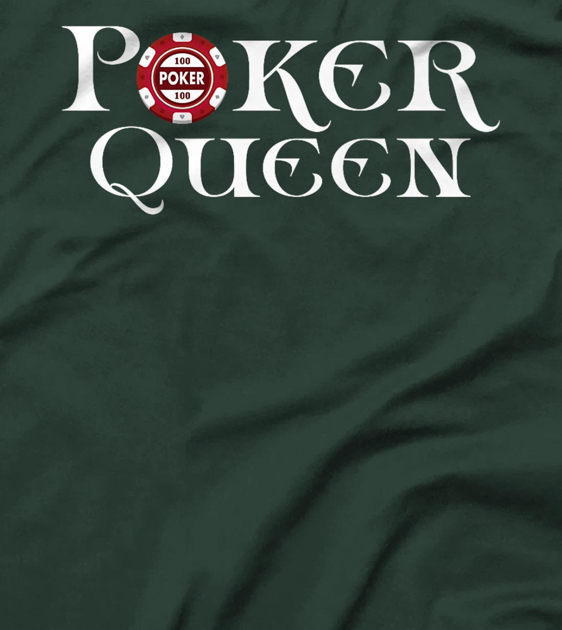POKER QUEEN Poker Player Poker Tournament Texas Holdem Premium T-Shirt