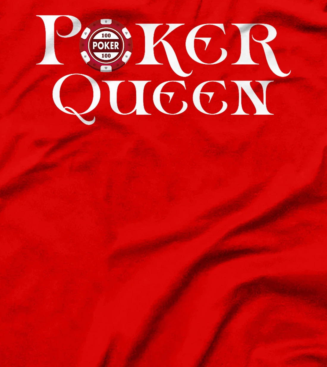 POKER QUEEN Poker Player Poker Tournament Texas Holdem Premium T-Shirt