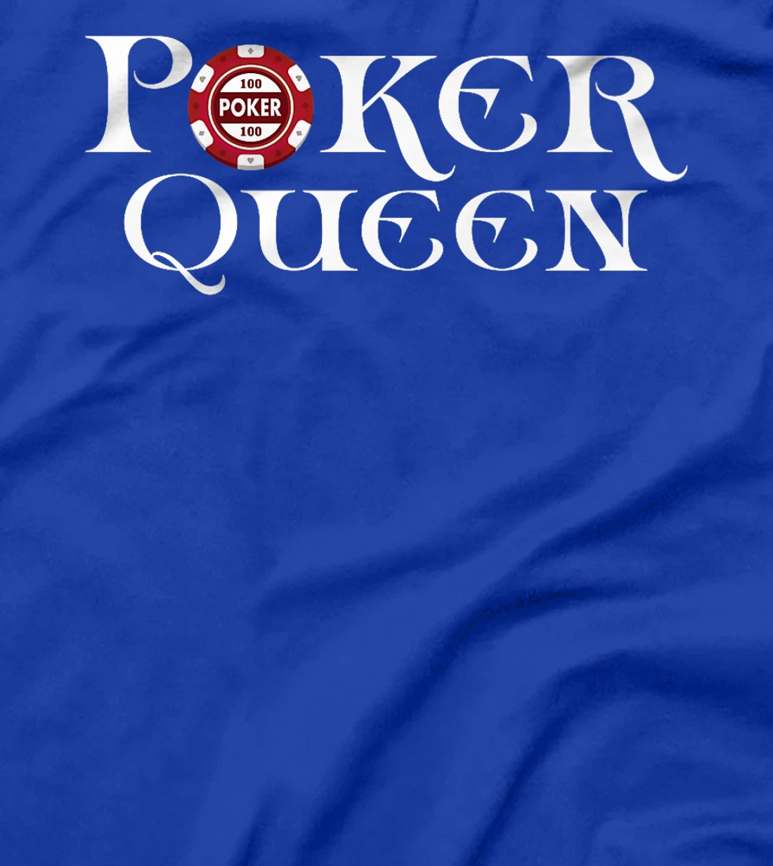 POKER QUEEN Poker Player Poker Tournament Texas Holdem Premium T-Shirt