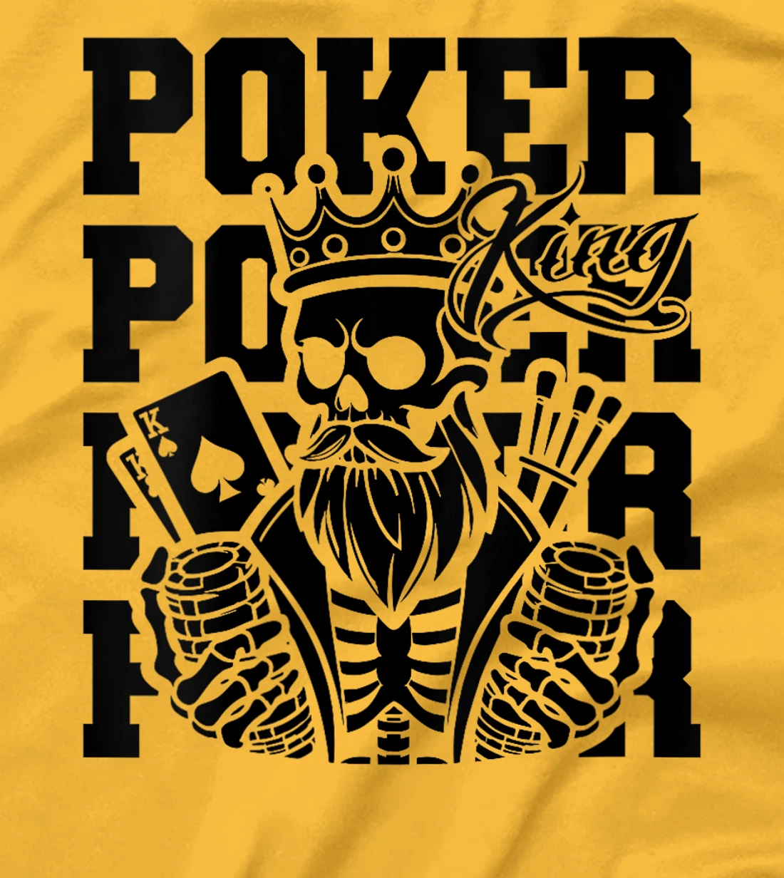 Womens Poker Texas Holdem - Gambling Gambler Cards Poker King T-Shirt