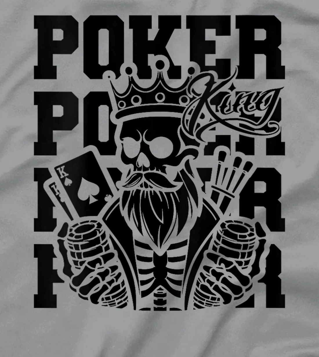 Womens Poker Texas Holdem - Gambling Gambler Cards Poker King T-Shirt