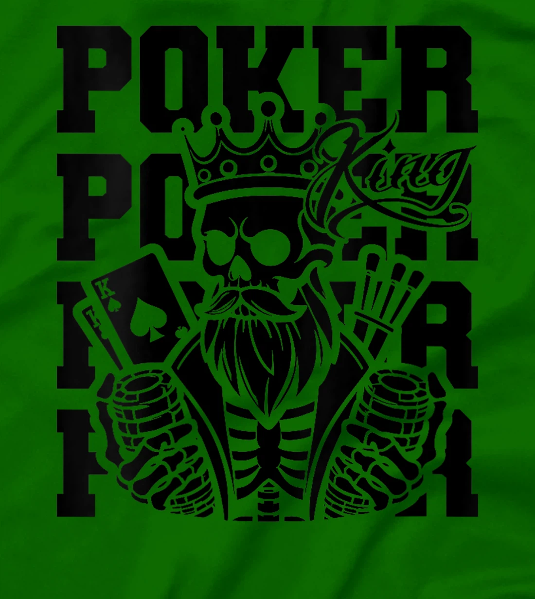 Womens Poker Texas Holdem - Gambling Gambler Cards Poker King T-Shirt