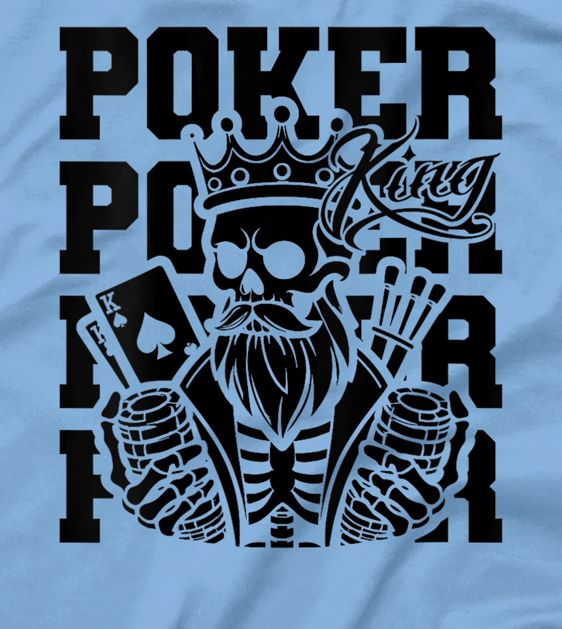 Womens Poker Texas Holdem - Gambling Gambler Cards Poker King T-Shirt