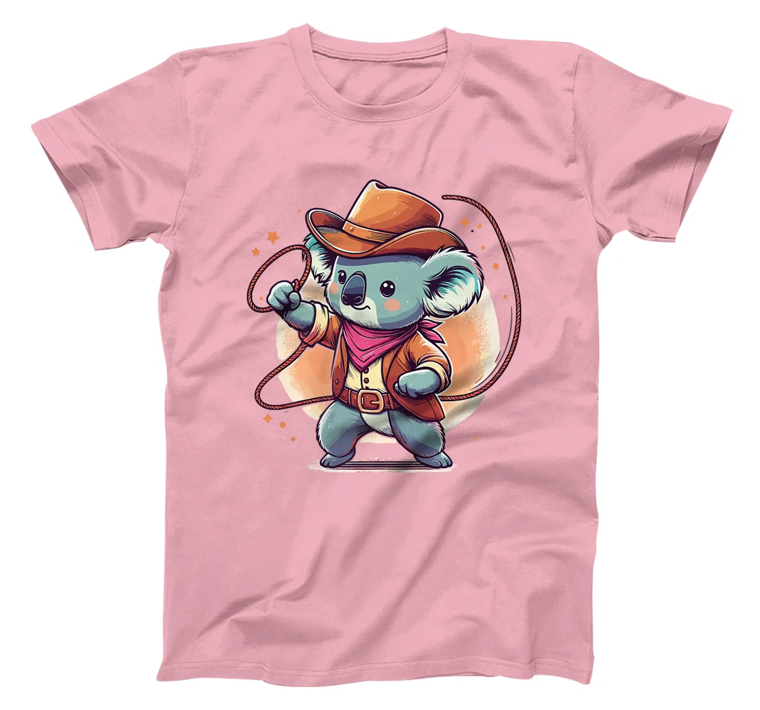 Western Rodeo Cowboy Hat Koala Texas Animals Premium T-Shirt