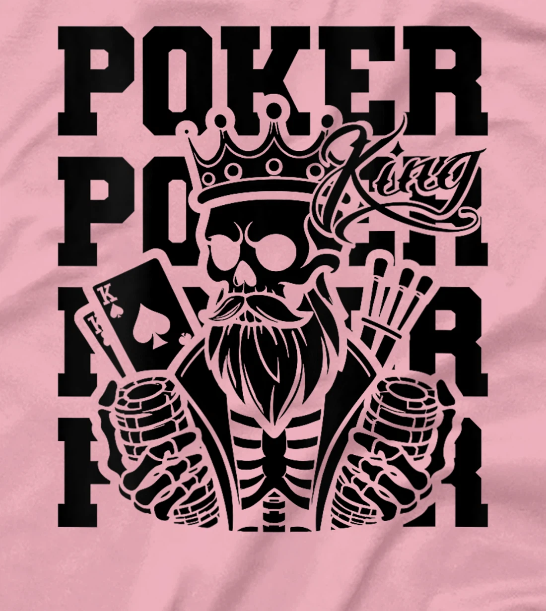 Womens Poker Texas Holdem - Gambling Gambler Cards Poker King T-Shirt