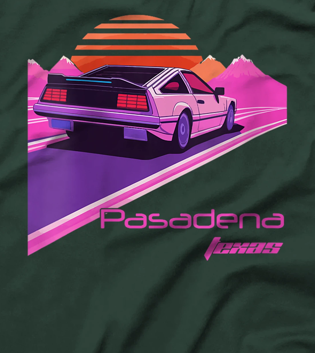 Womens Vintage Pasadena Texas T-Shirt