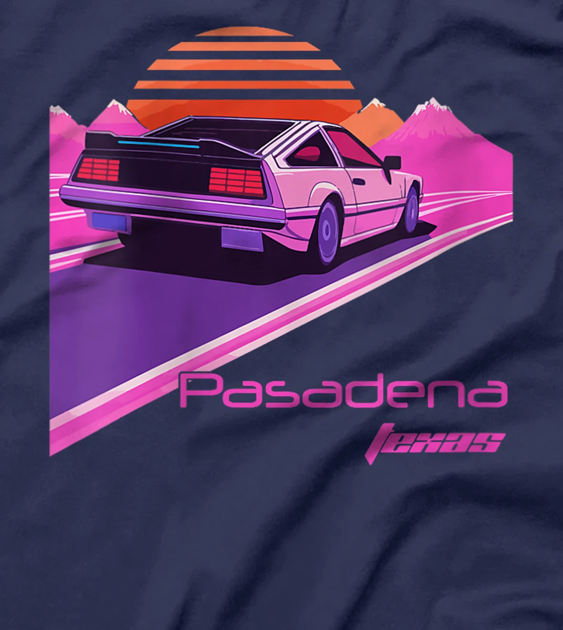 Womens Vintage Pasadena Texas T-Shirt