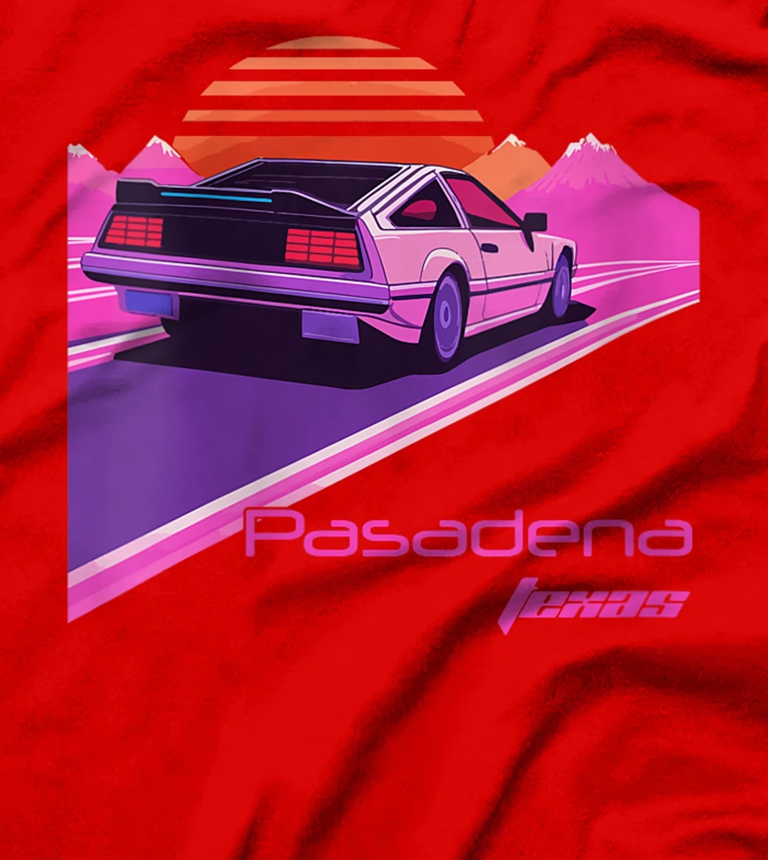 Womens Vintage Pasadena Texas T-Shirt