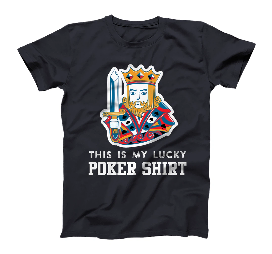 Poker Player THIS IS MY LUCKY POKER SHIRT Texas Holdem Premium T-Shirt