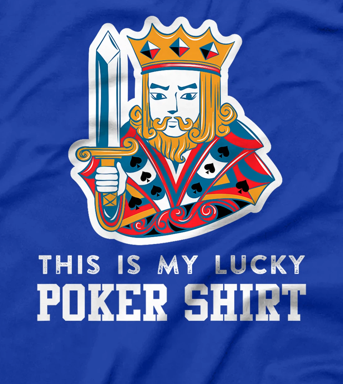 Poker Player THIS IS MY LUCKY POKER SHIRT Texas Holdem Premium T-Shirt