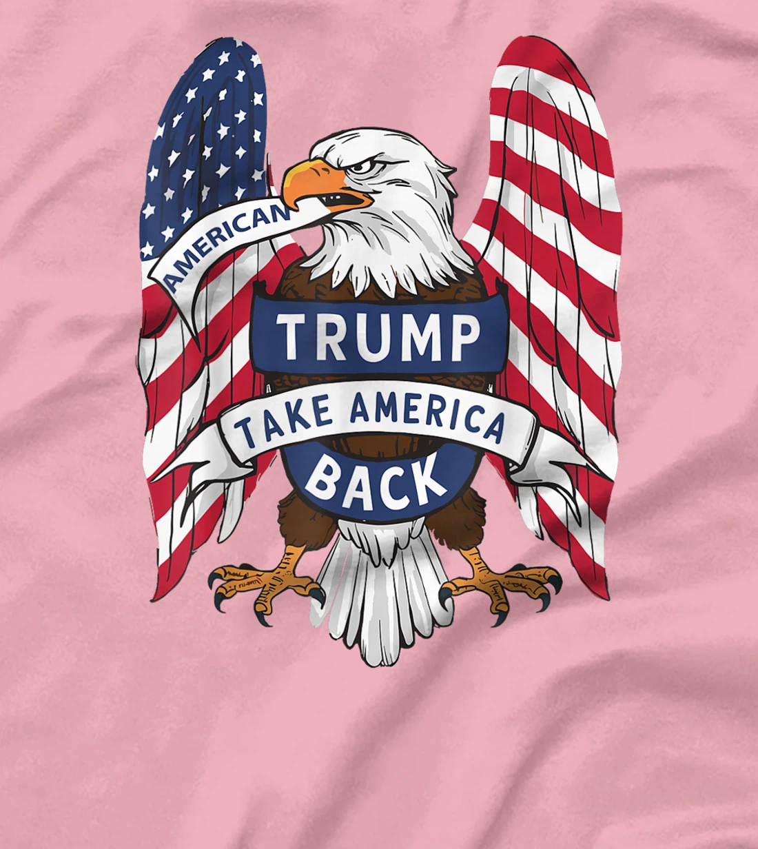 Trump 2024 Flag Take America Back Men Women Donald Trump T-Shirt