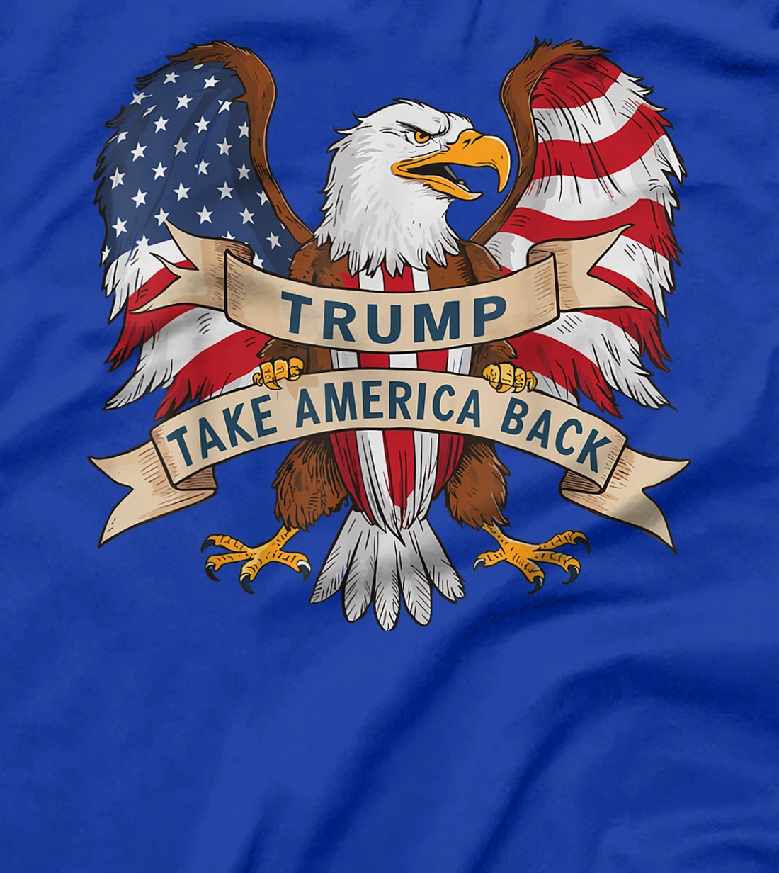 Trump 2024 Flag Take America Back Men Women Donald Trump T-Shirt