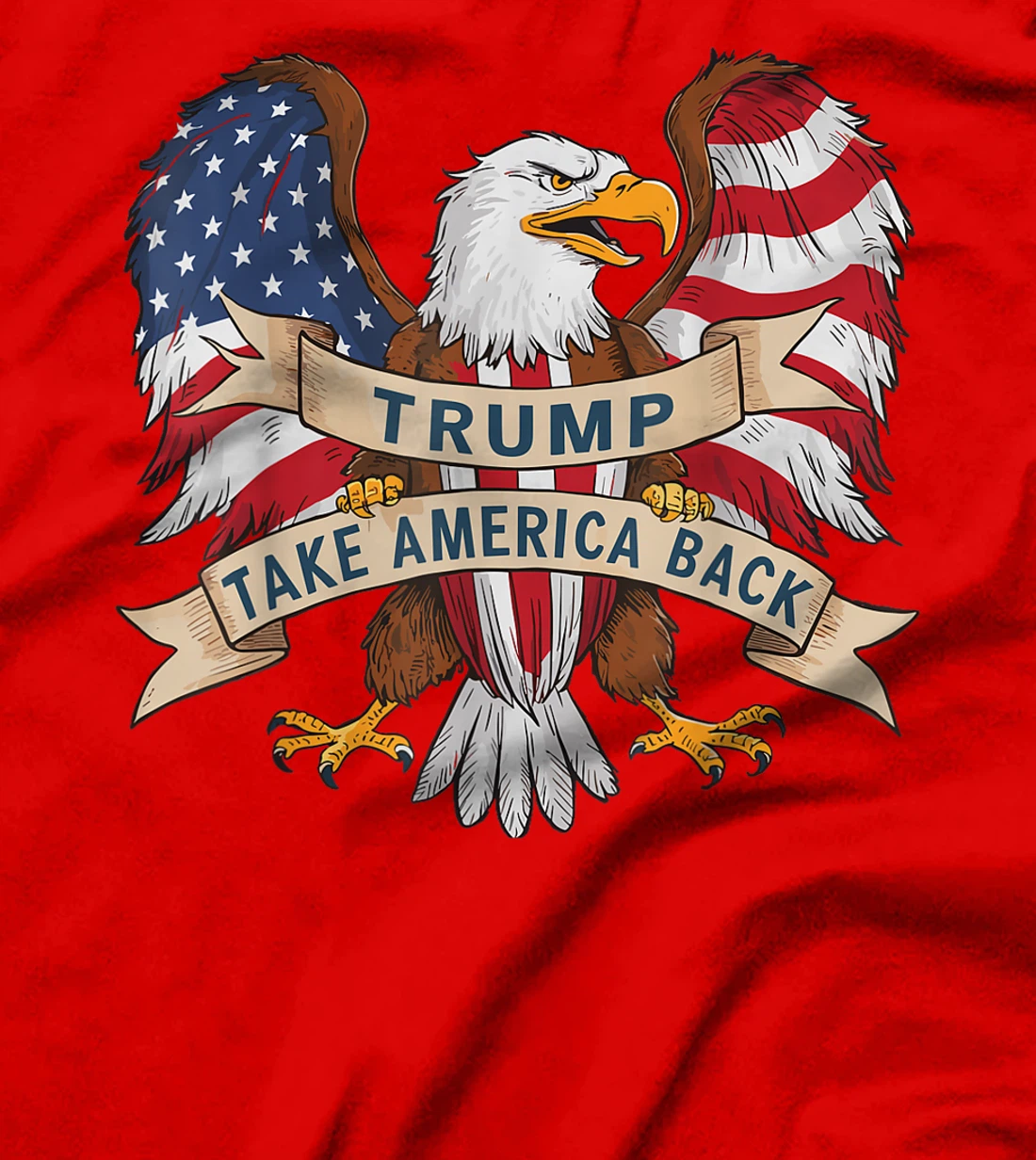 Trump 2024 Flag Take America Back Men Women Donald Trump T-Shirt