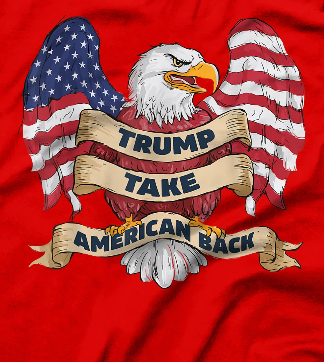 Trump 2024 Flag Take America Back Men Women Donald Trump T-Shirt