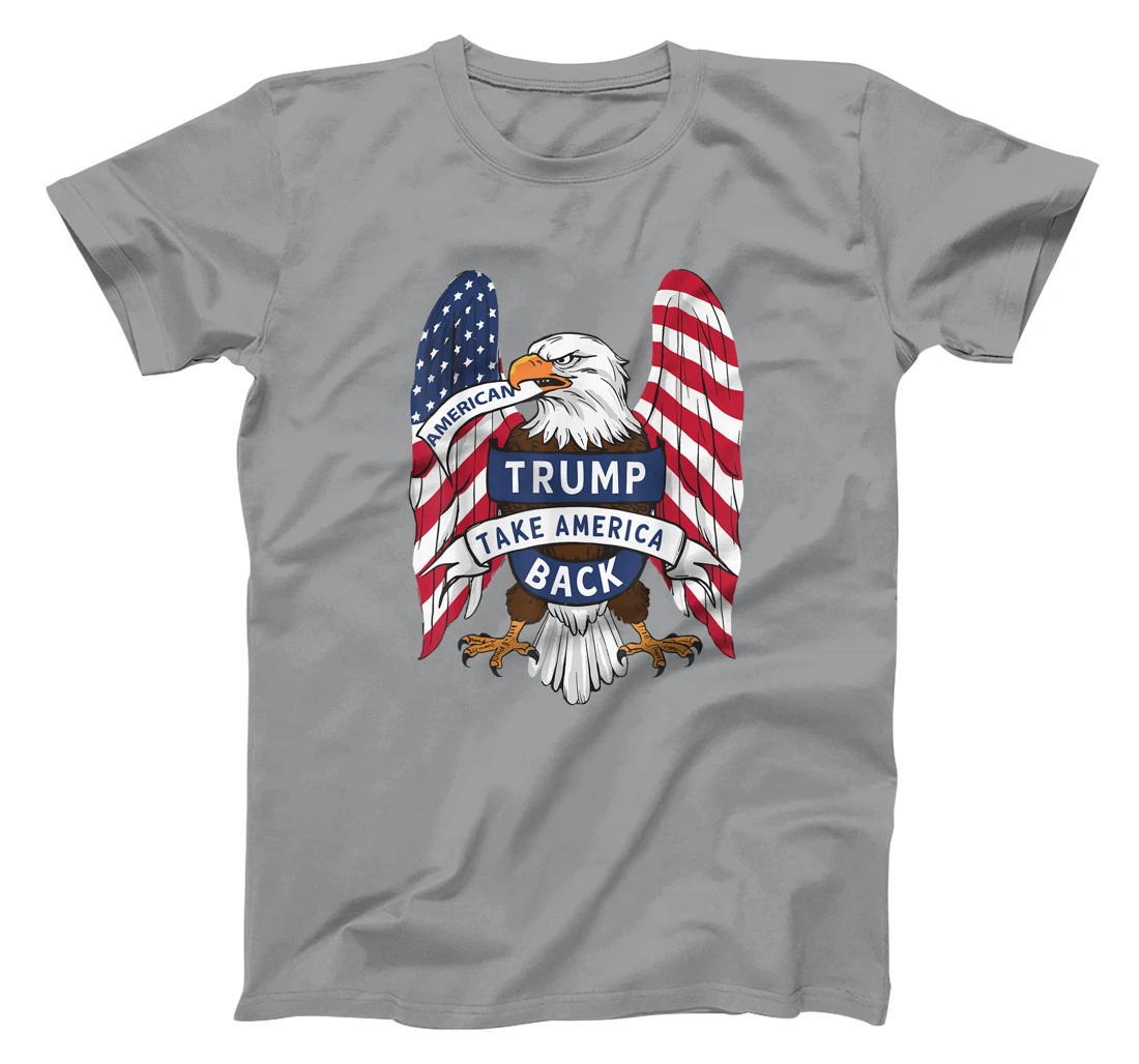 Trump 2024 Flag Take America Back Men Women Donald Trump T-Shirt
