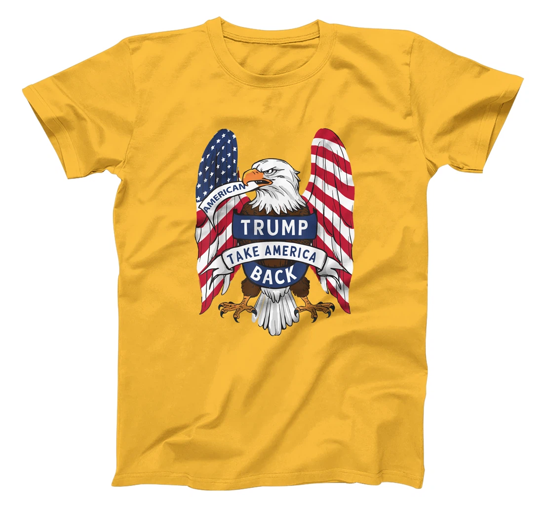 Trump 2024 Flag Take America Back Men Women Donald Trump T-Shirt