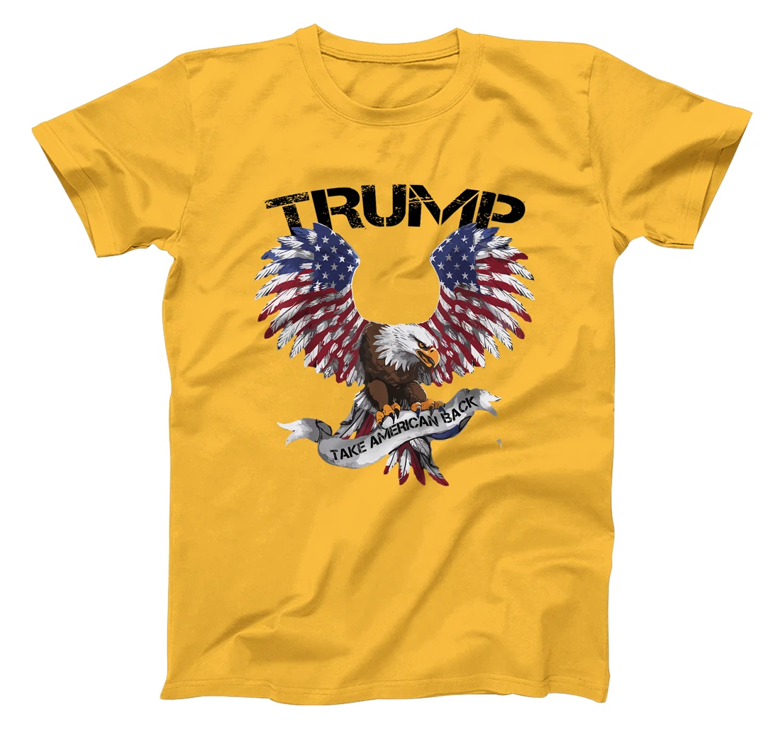 Trump 2024 Flag Take America Back Men Women Donald Trump T-Shirt