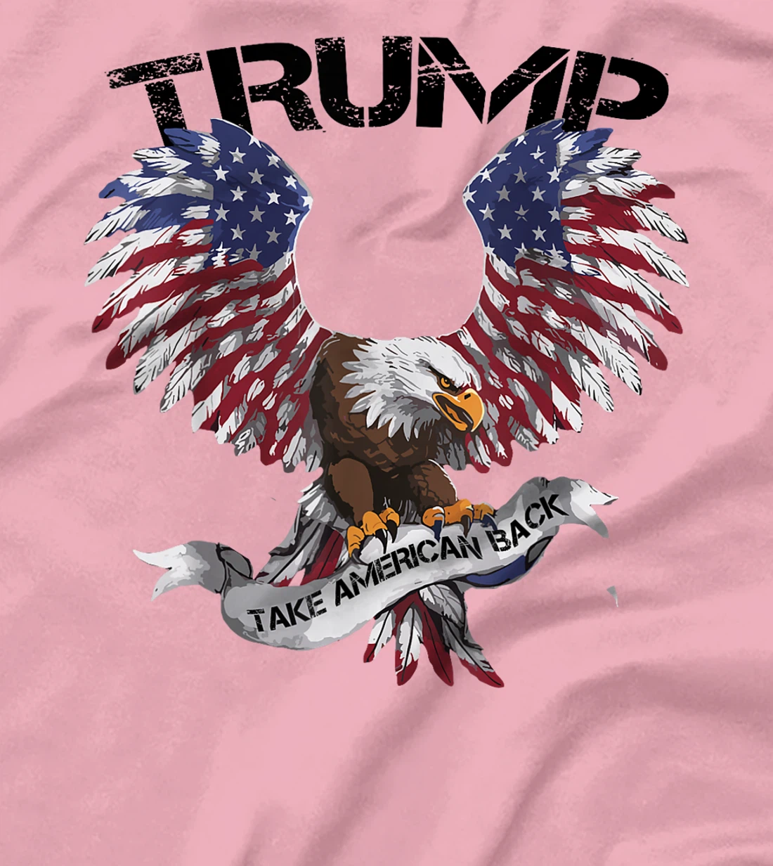 Trump 2024 Flag Take America Back Men Women Donald Trump T-Shirt