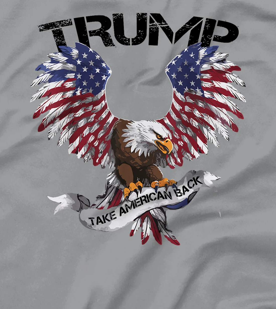 Trump 2024 Flag Take America Back Men Women Donald Trump T-Shirt
