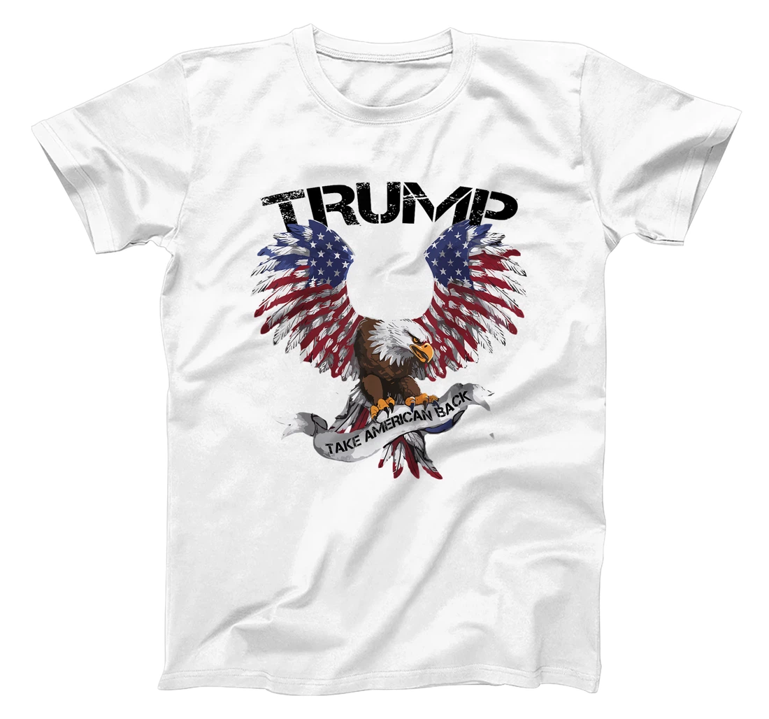 Trump 2024 Flag Take America Back Men Women Donald Trump T-Shirt