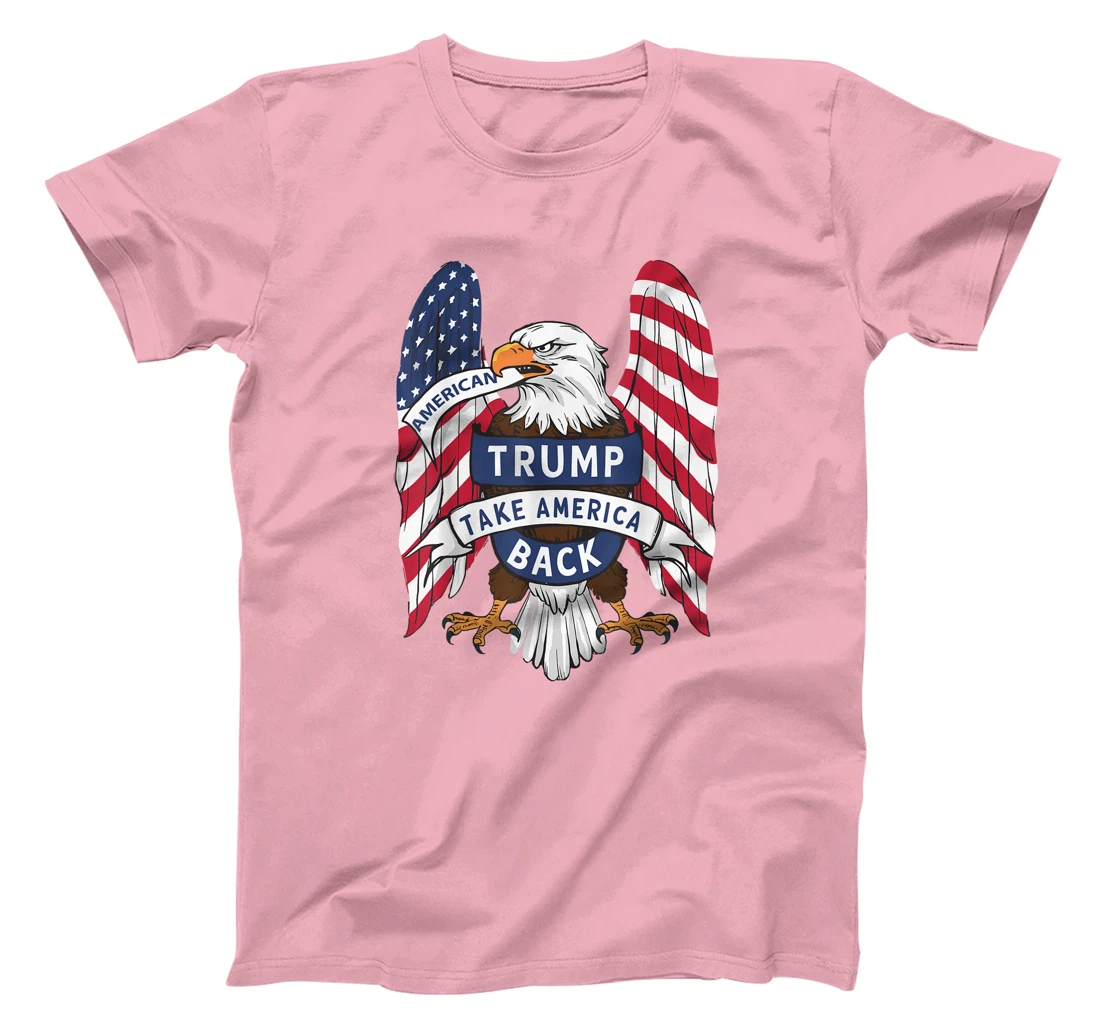 Trump 2024 Flag Take America Back Men Women Donald Trump T-Shirt