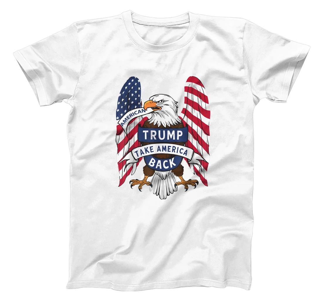 Trump 2024 Flag Take America Back Men Women Donald Trump T-Shirt