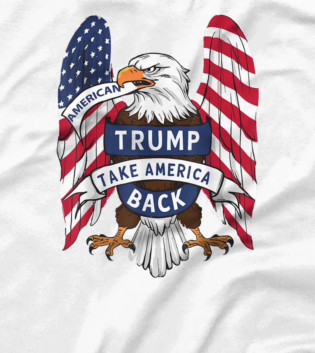 Trump 2024 Flag Take America Back Men Women Donald Trump T-Shirt