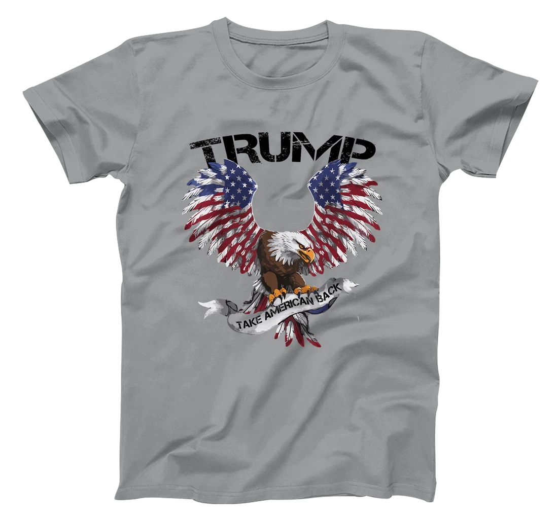 Trump 2024 Flag Take America Back Men Women Donald Trump T-Shirt