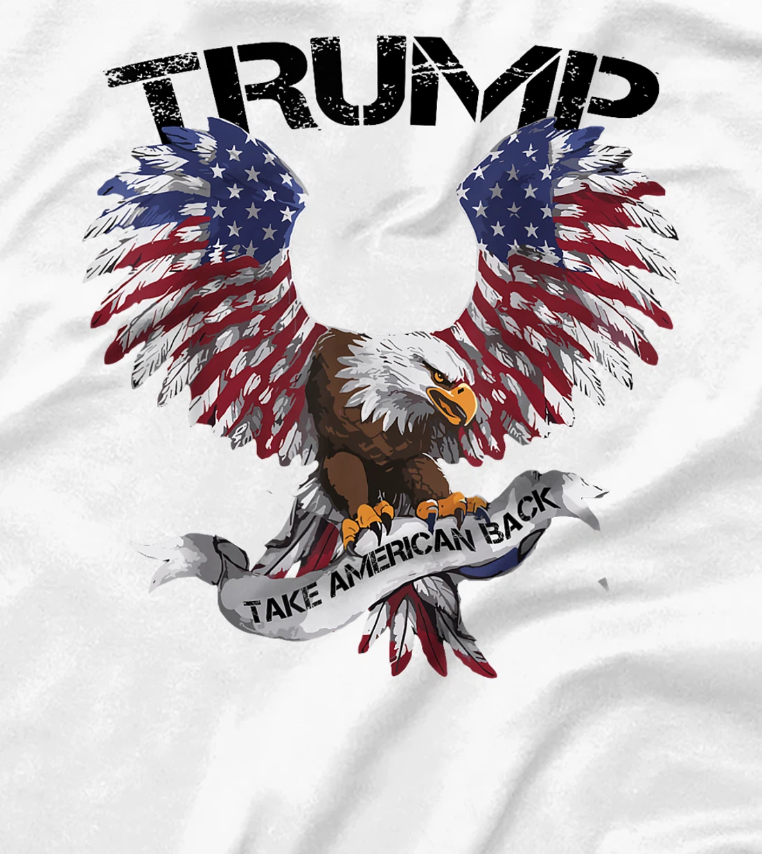 Trump 2024 Flag Take America Back Men Women Donald Trump T-Shirt