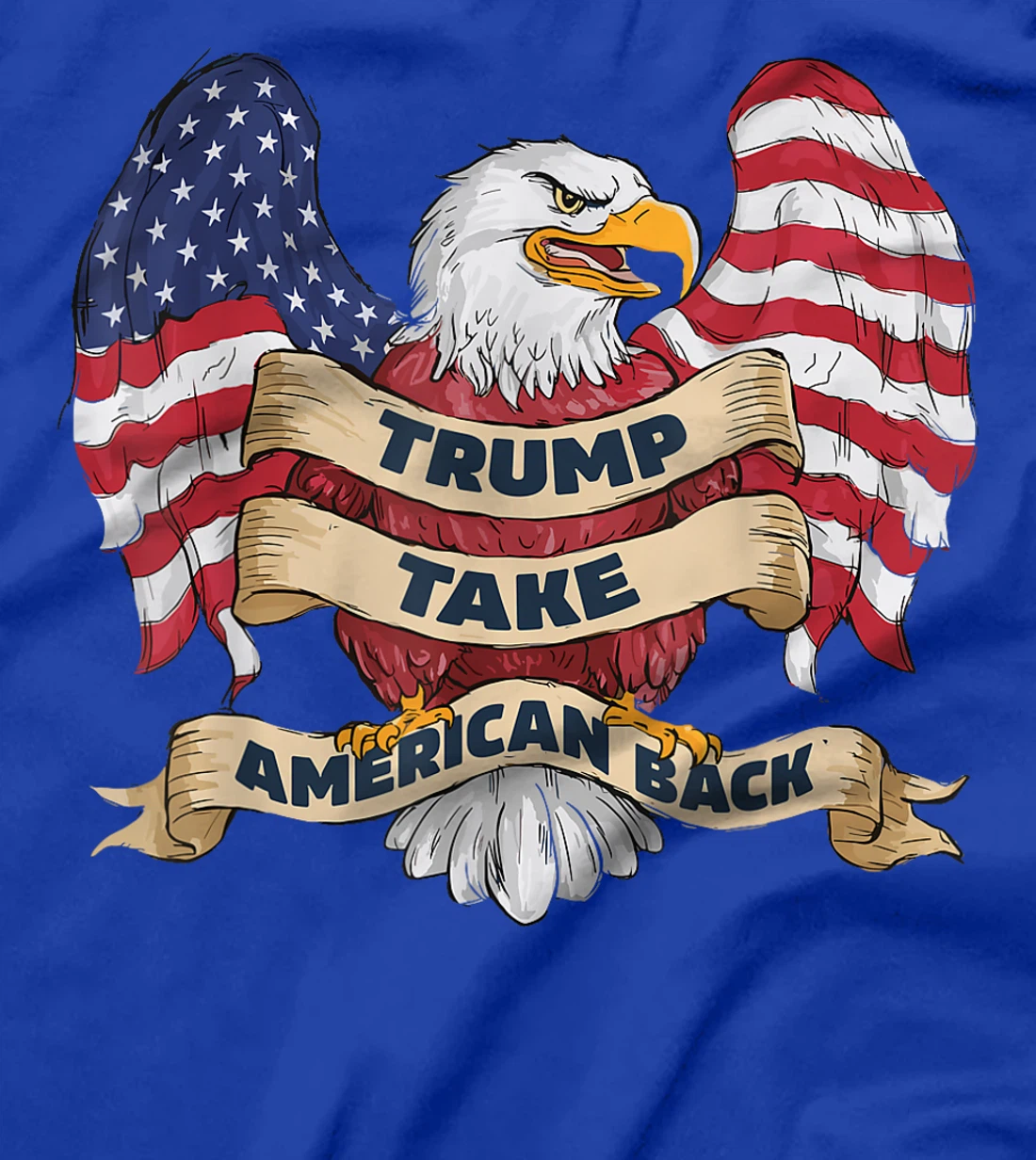 Trump 2024 Flag Take America Back Men Women Donald Trump T-Shirt