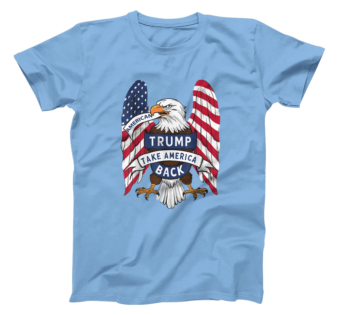 Trump 2024 Flag Take America Back Men Women Donald Trump T-Shirt