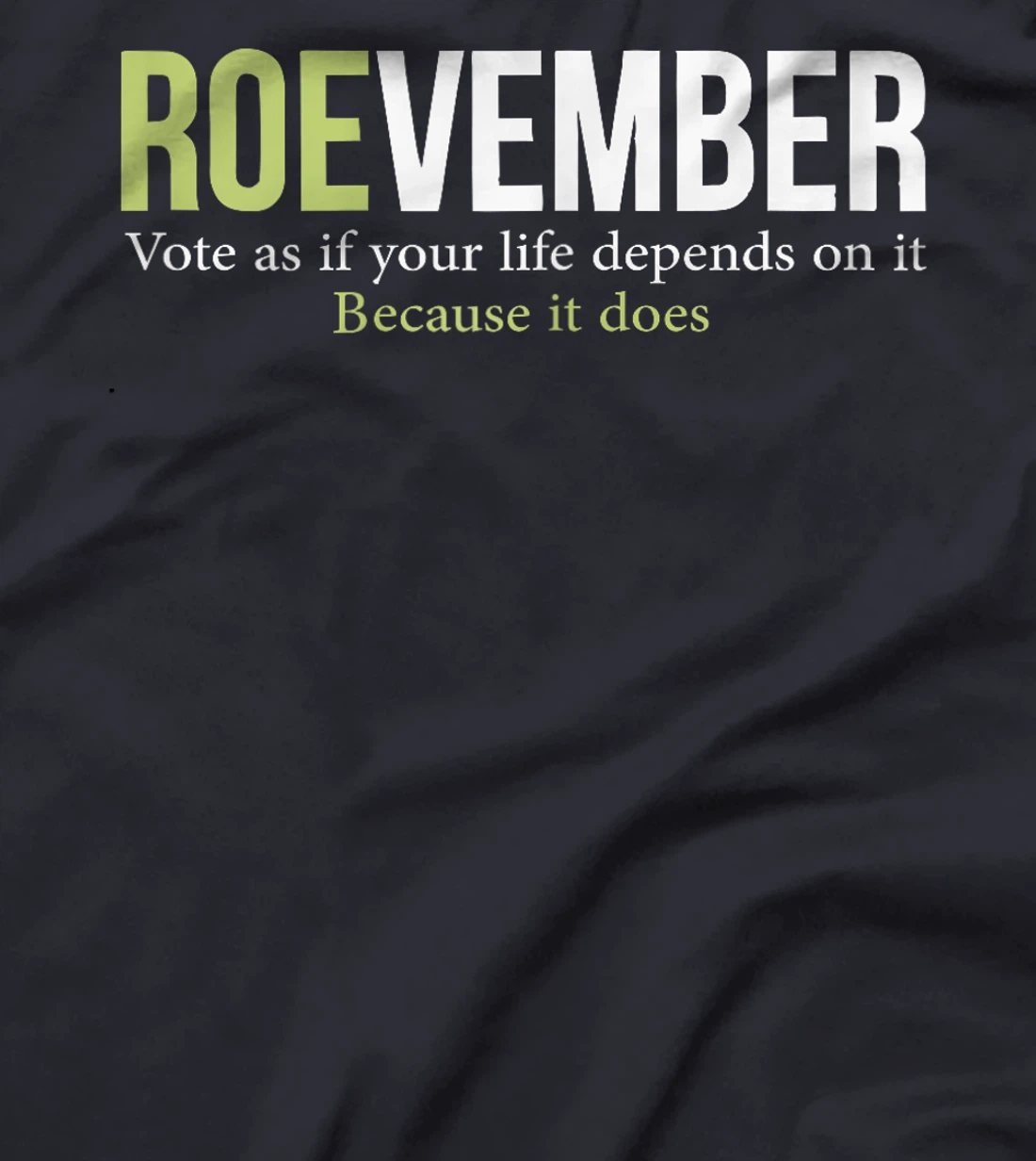 Roevember Trump 24 Roevember Biden 24 Anti Trump Anti Biden T-Shirt
