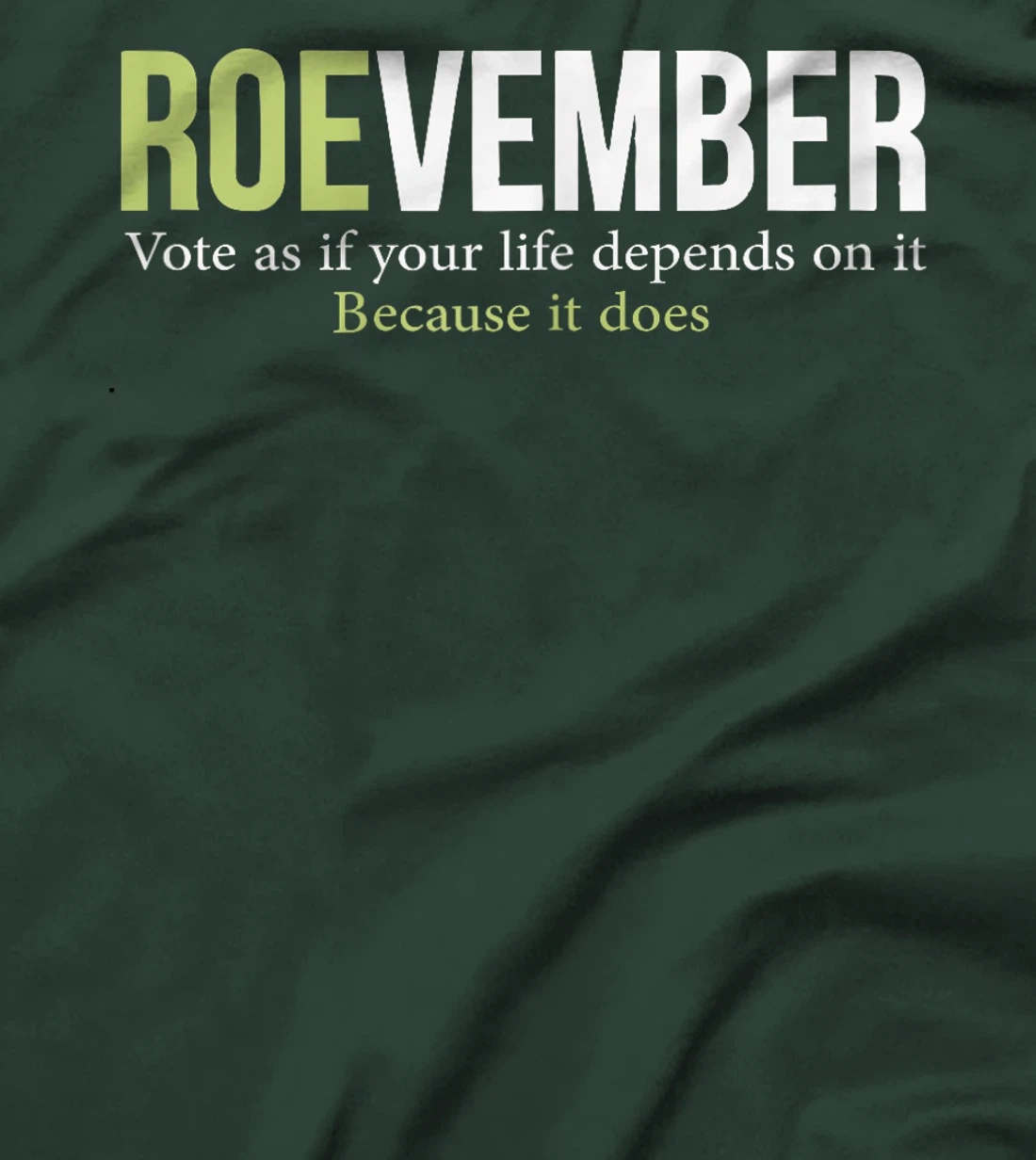 Roevember Trump 24 Roevember Biden 24 Anti Trump Anti Biden T-Shirt