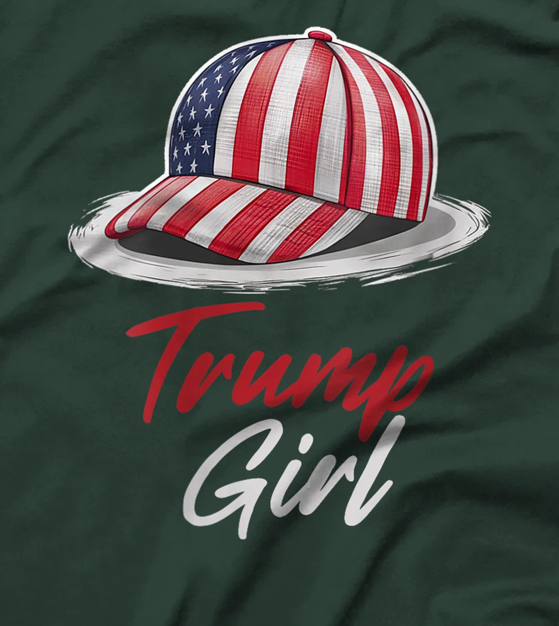 Womens Trump Girl Heel Shoe, Funny Trump Election T-Shirt
