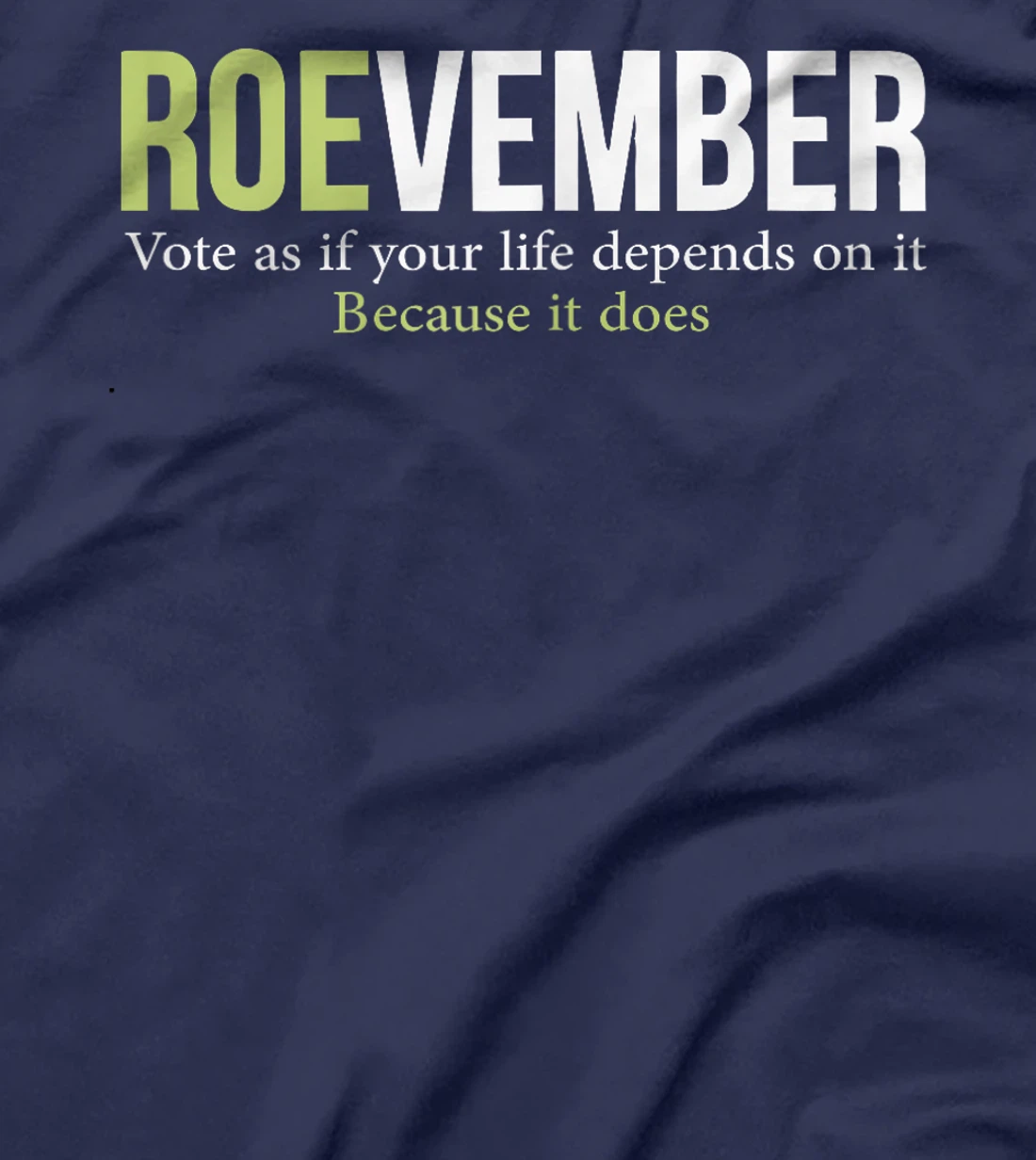 Roevember Trump 24 Roevember Biden 24 Anti Trump Anti Biden T-Shirt