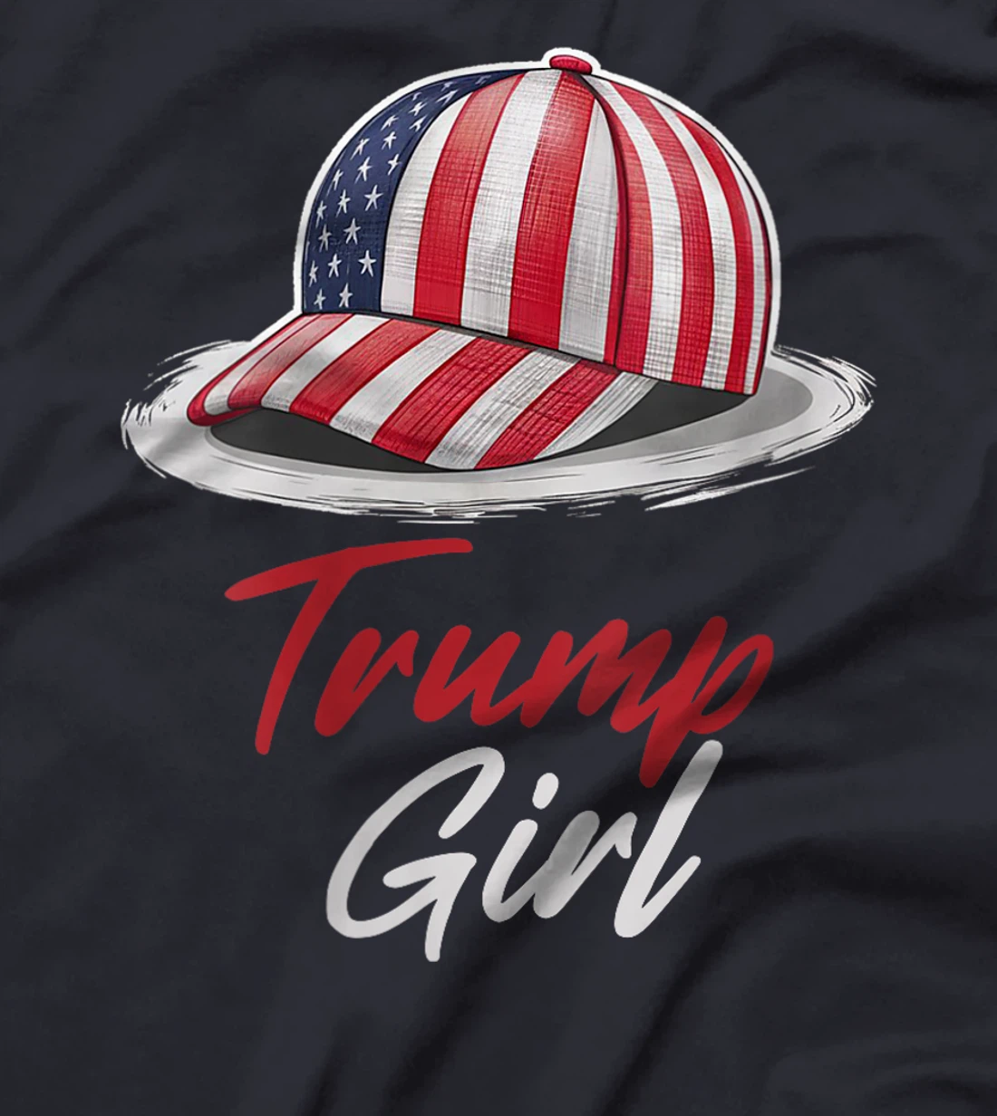 Womens Trump Girl Heel Shoe, Funny Trump Election T-Shirt
