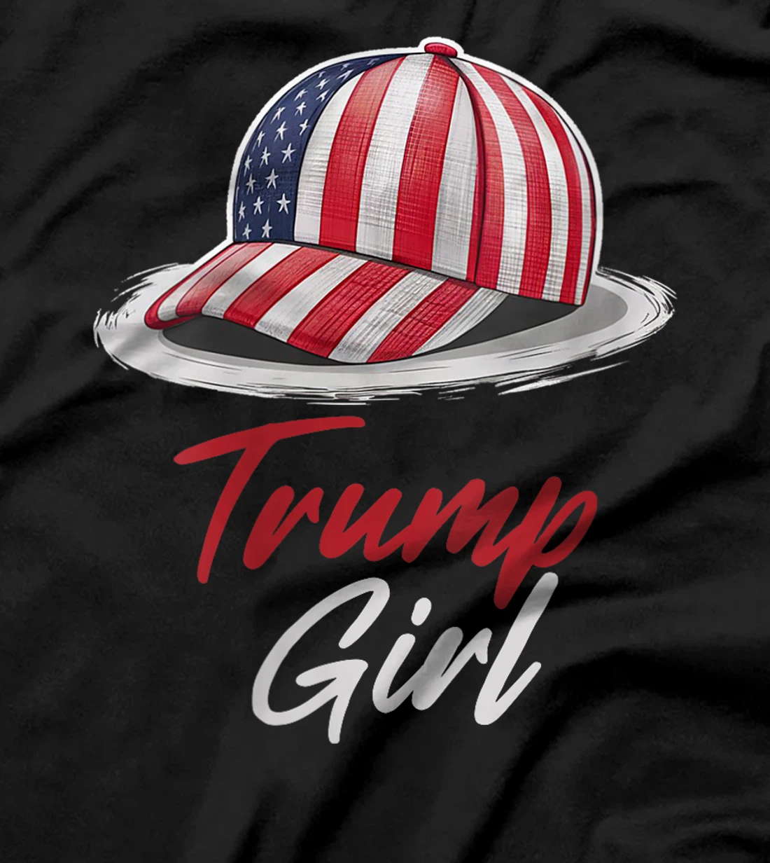 Womens Trump Girl Heel Shoe, Funny Trump Election T-Shirt