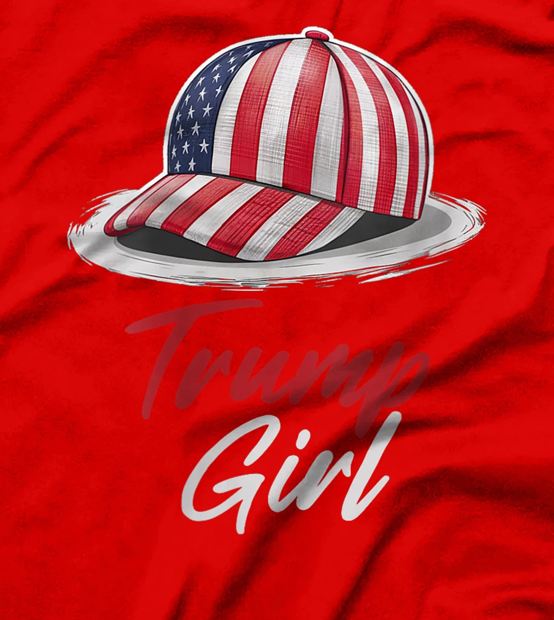 Womens Trump Girl Heel Shoe, Funny Trump Election T-Shirt