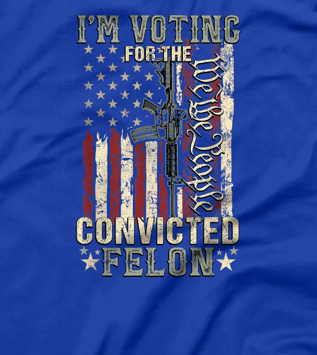 Trump 2024 Convicted Felon, I'm Voting Convicted Felon 2024 T-Shirt