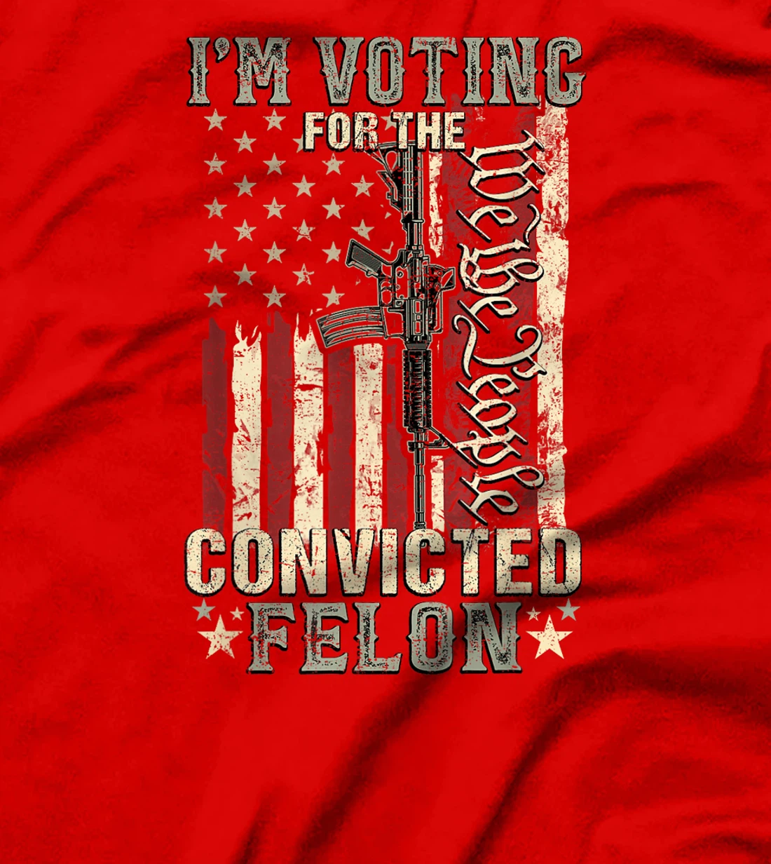 Trump 2024 Convicted Felon, I'm Voting Convicted Felon 2024 T-Shirt